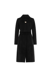 Carlota Belted Coat – Black