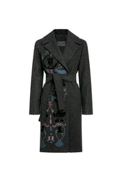 Forge Grey Wrap Coat