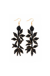 Aretes Ramitas Negro