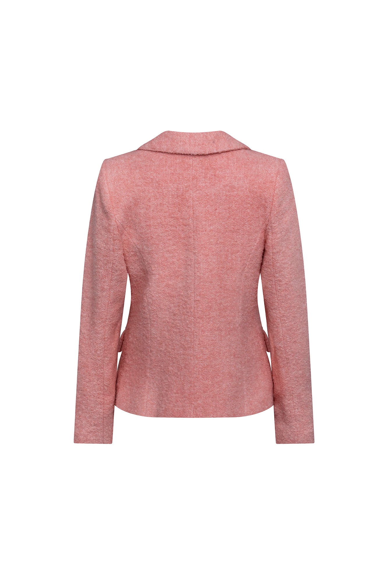 The Juan — Pink Bouclé Blazer