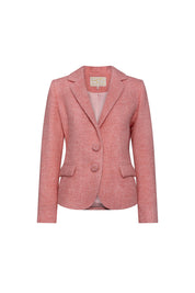 The Juan — Pink Bouclé Blazer