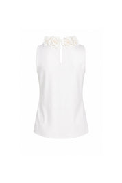 The Bloom — Ivory Halter Top