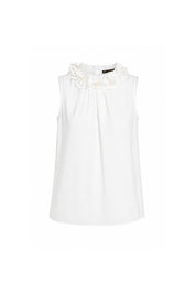 The Bloom — Ivory Halter Top