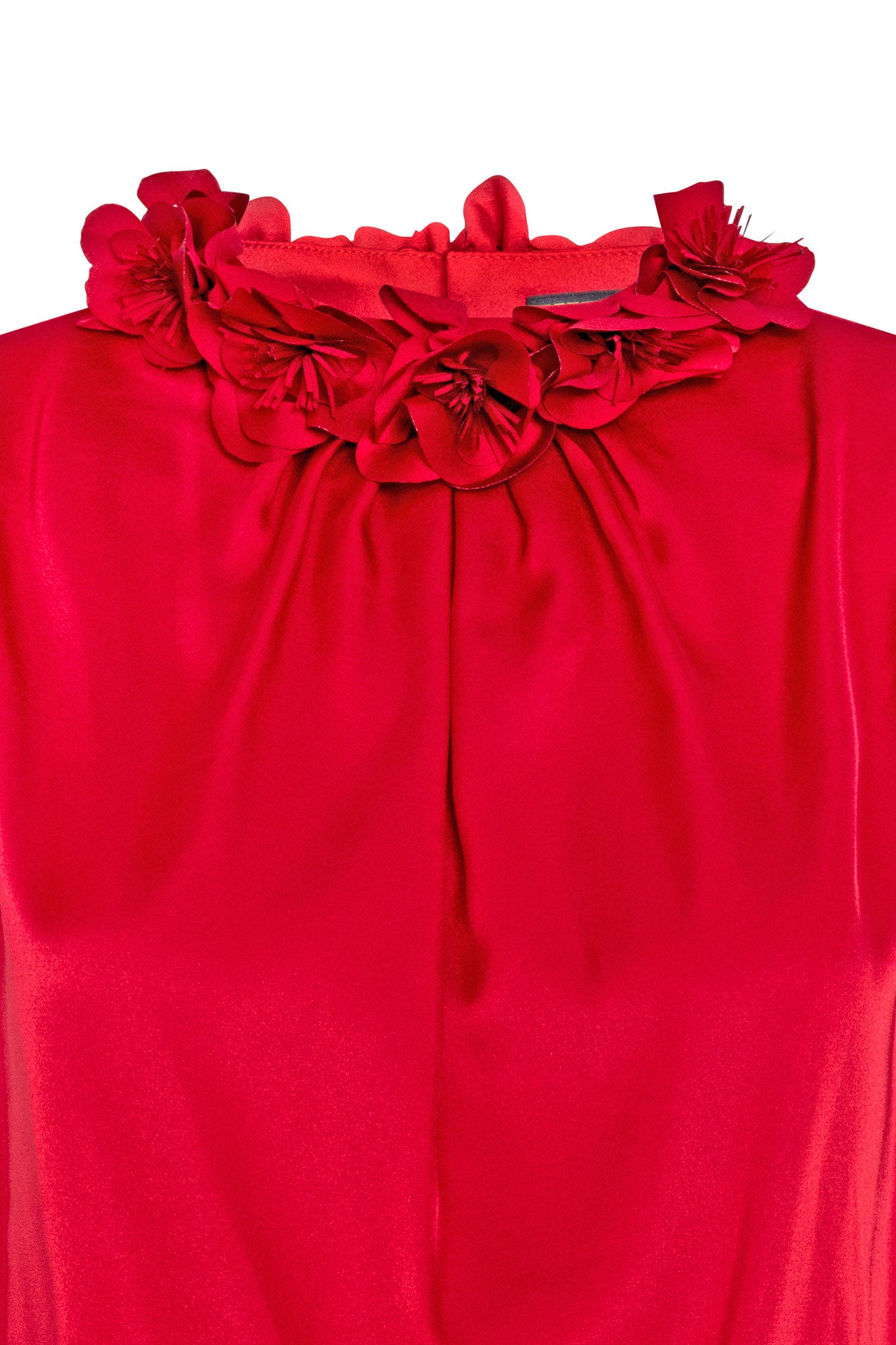 The Bloom — Red Halter Top