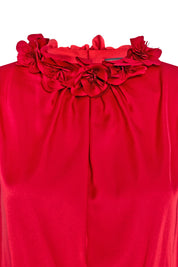 The Bloom — Red Halter Top