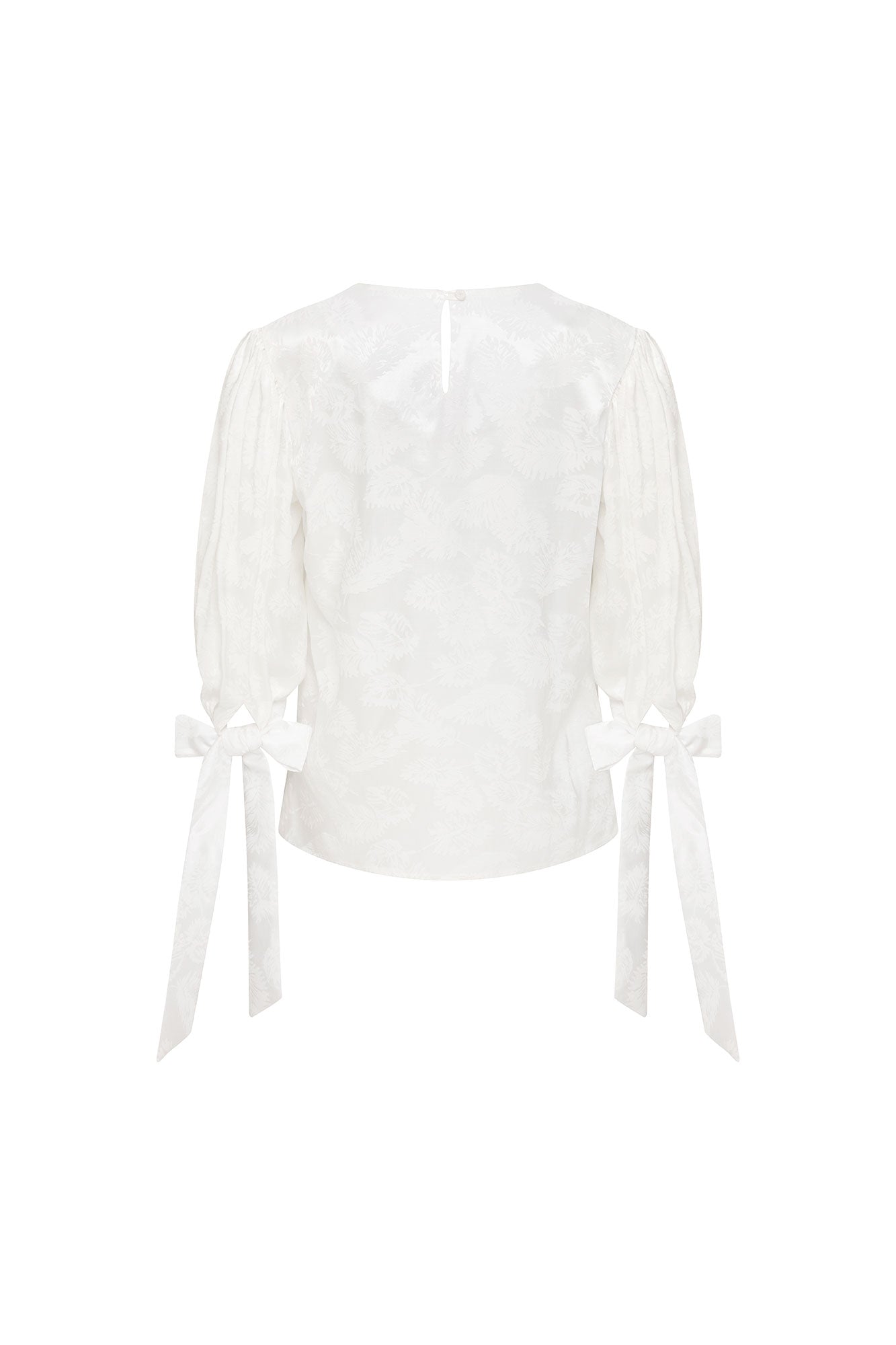 The Blusa Manga Puff White