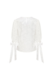 The Blusa Manga Puff White