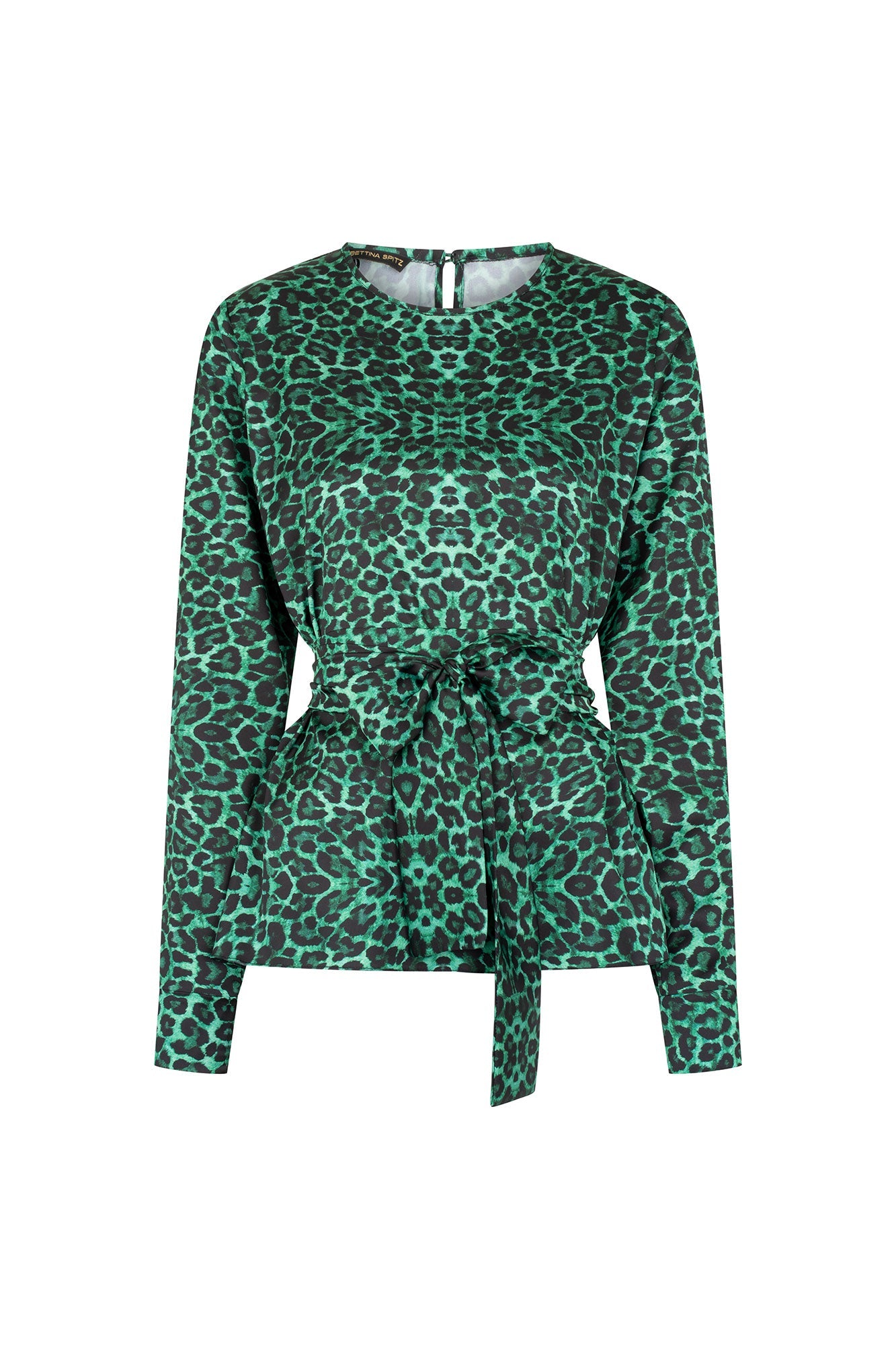 Blusa Sesgo Tira Mancorna Est. Felino