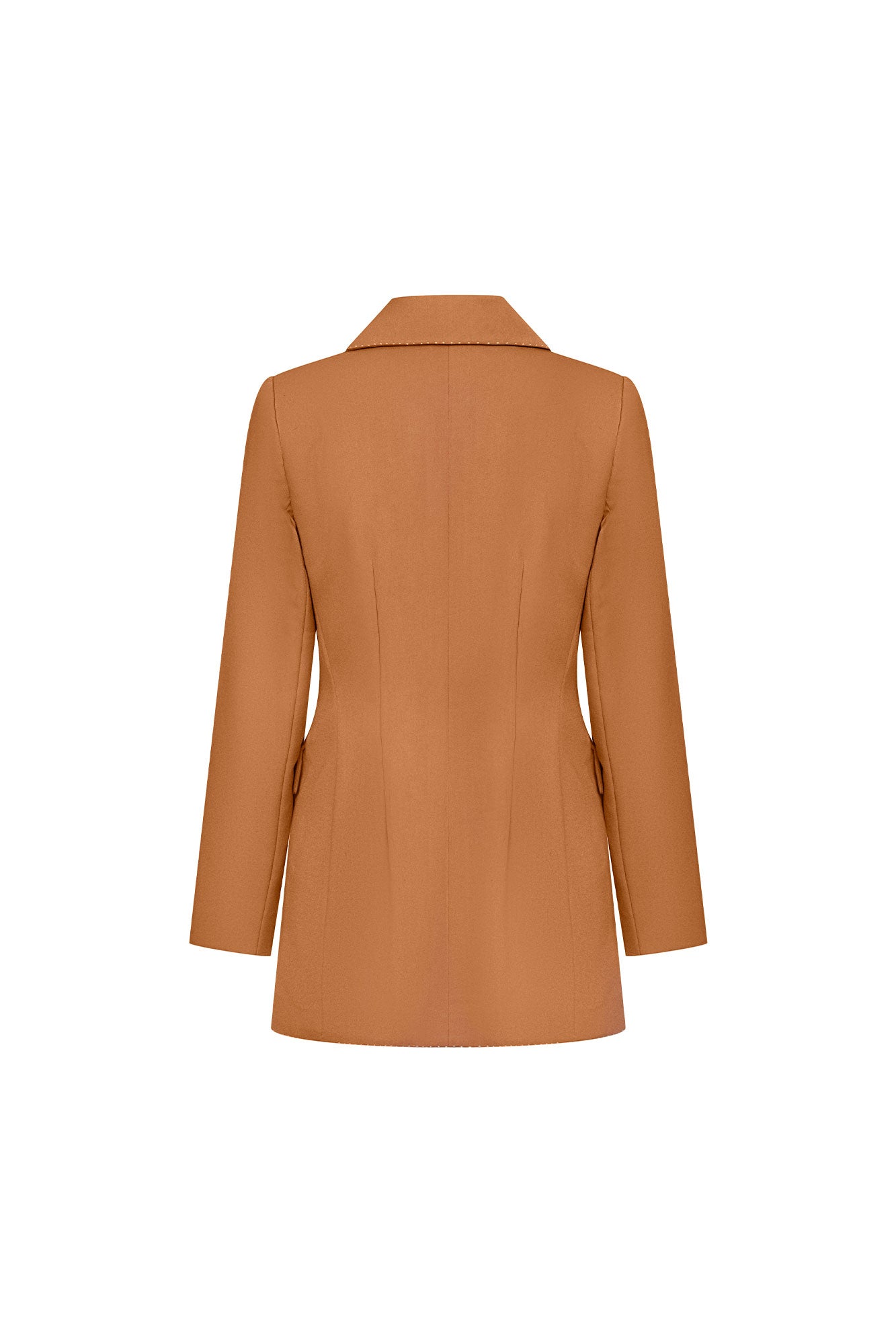 Camel Long Blazer