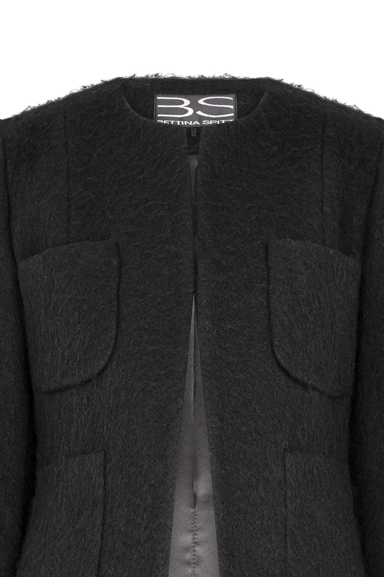 4-Pocket Black Jacket