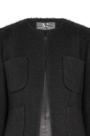4-Pocket Black Jacket