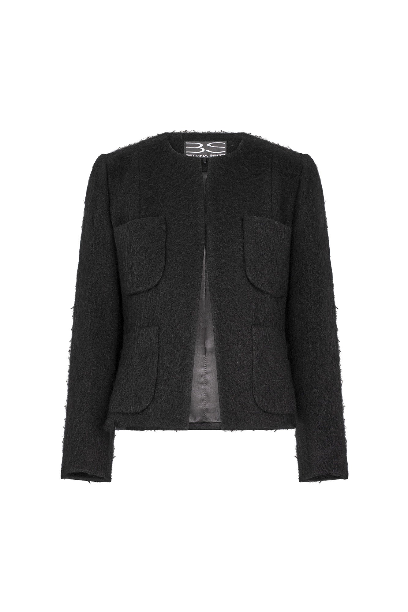 4-Pocket Black Jacket