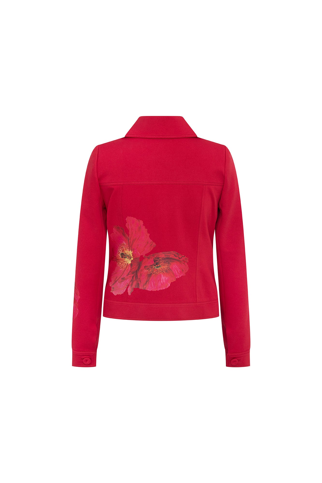 Chaqueta Jean Cayena Rojo