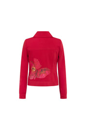 Chaqueta Jean Cayena Rojo