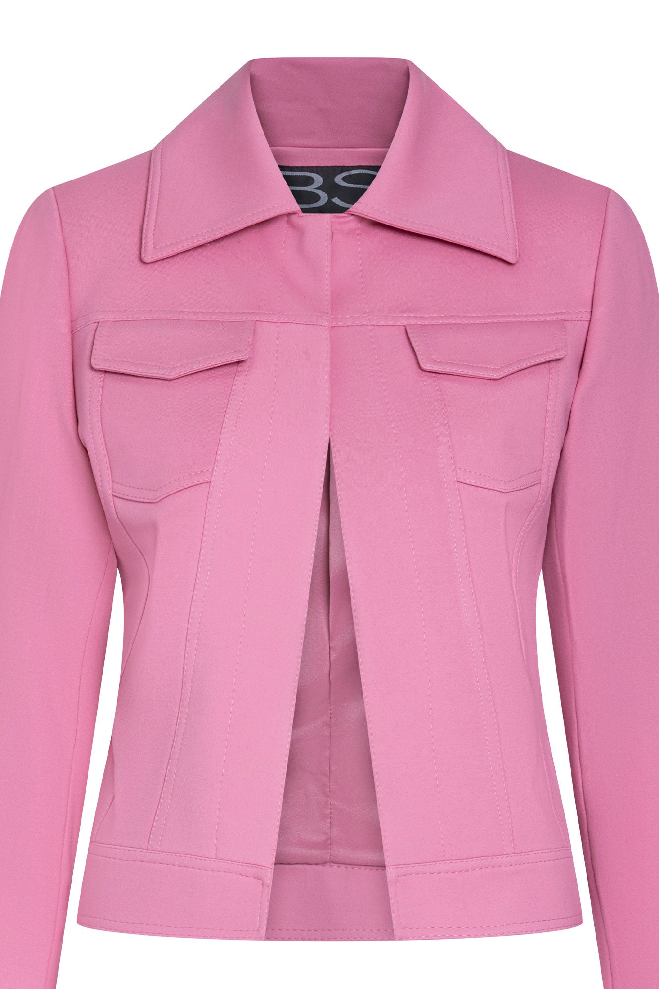 Jean Jacket Puppy — Bubblegum Pink