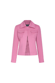 Jean Jacket Puppy — Bubblegum Pink