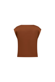 Crop Japonesa — Caramelo Satin
