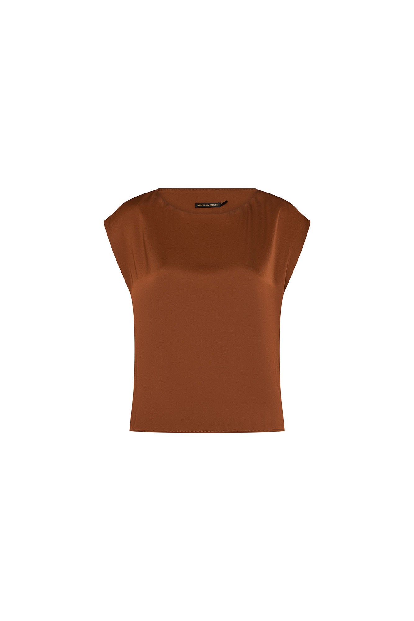 Crop Japonesa — Caramelo Satin