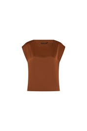 Crop Japonesa — Caramelo Satin