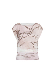 Crop Manga Japonesa Carlota Rosa