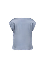 Crop Japonesa — Indigo Satin