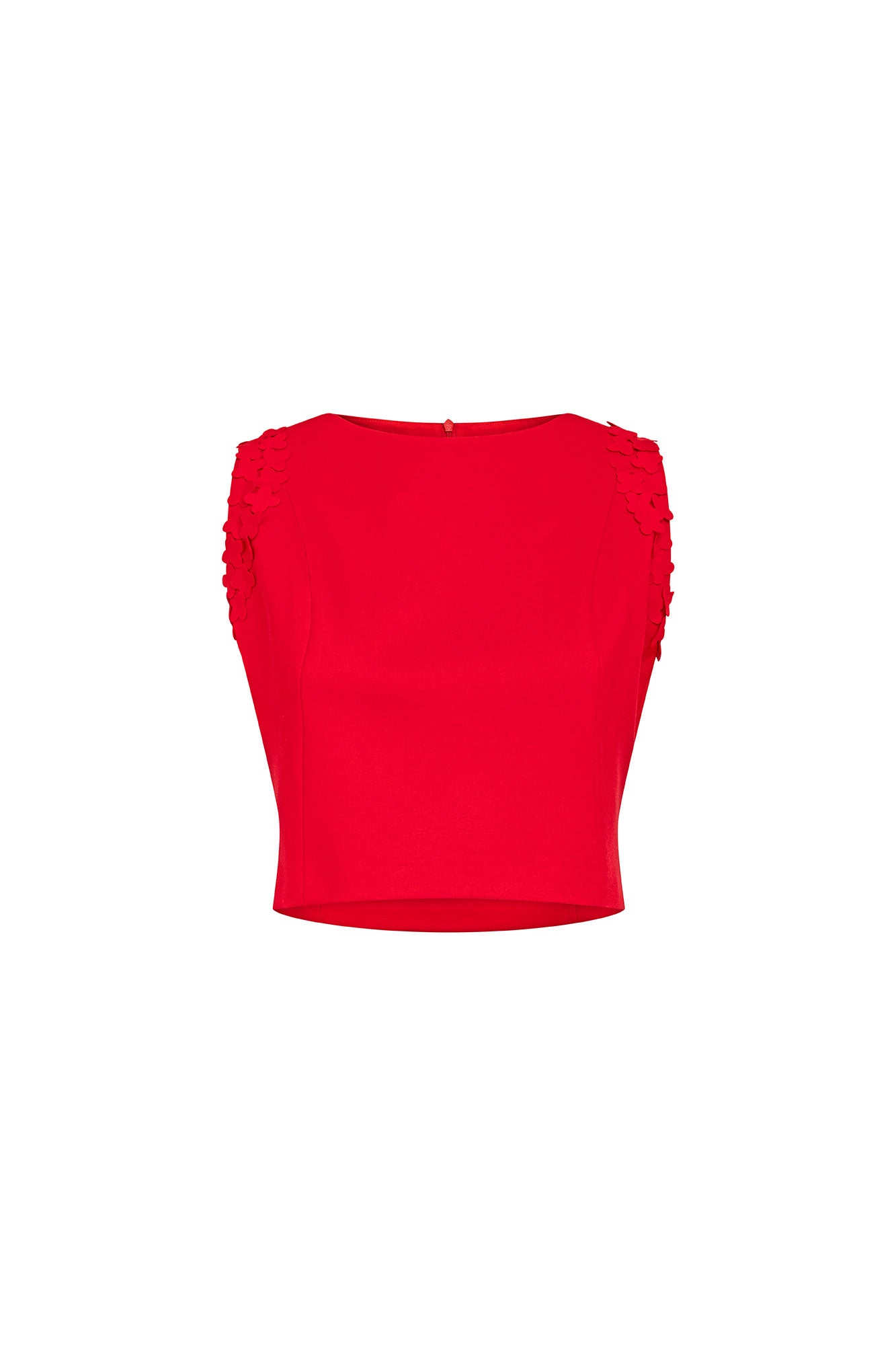 Red Clover Crop Top