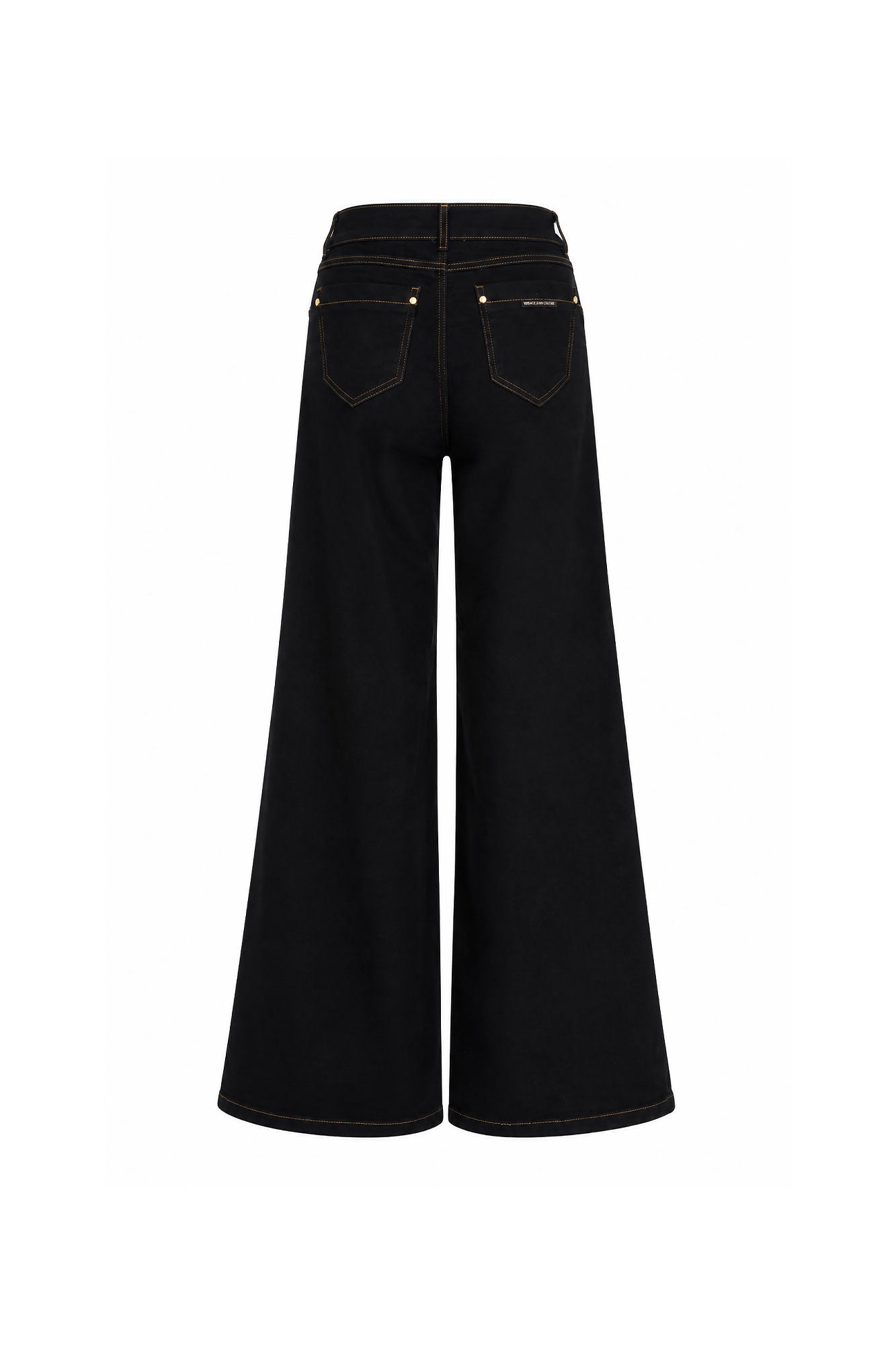 Black Wide-Leg Jeans