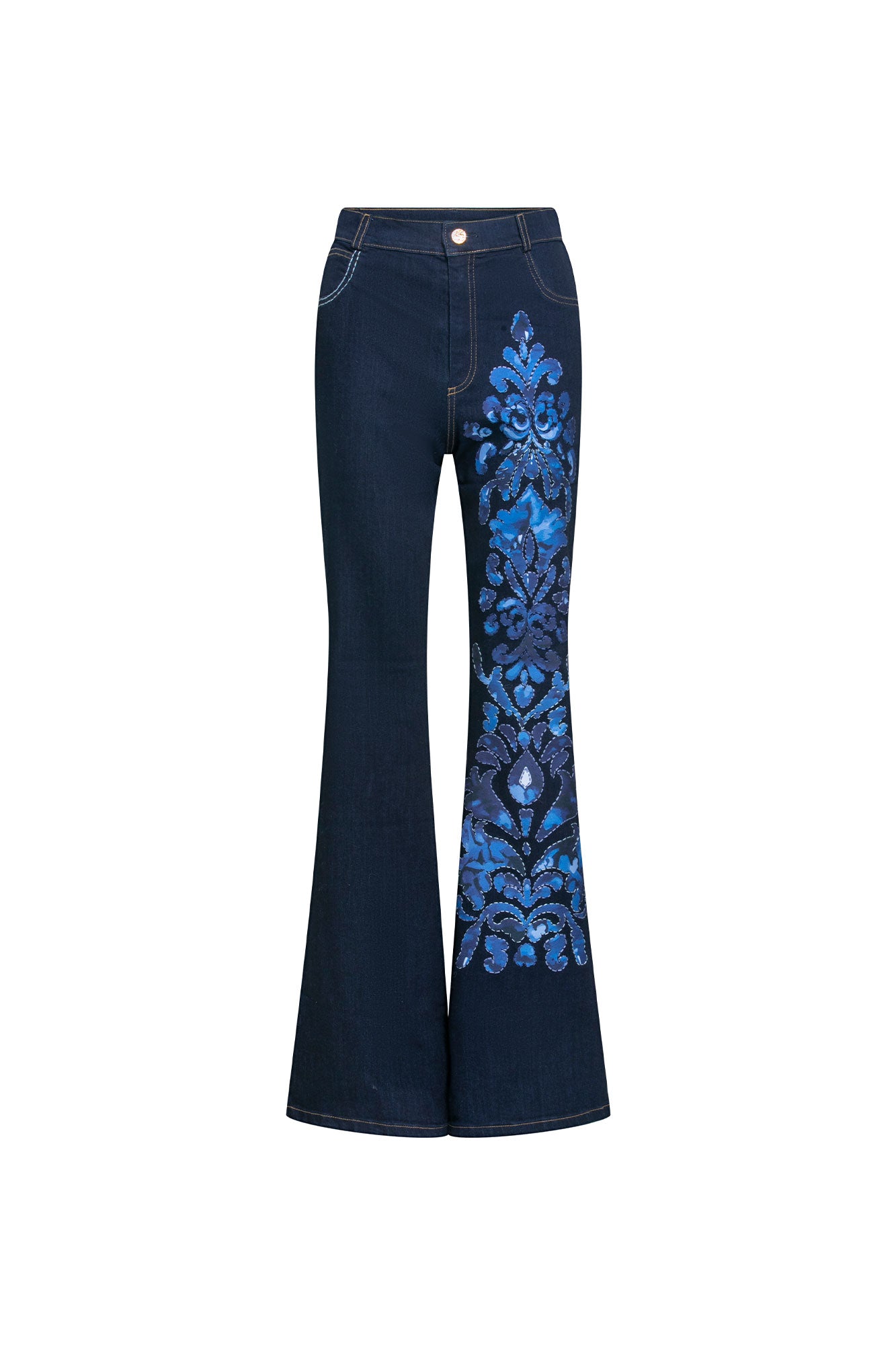 Arabesque Degradé Flare Jeans