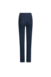 Embroidered Bird Jeans – Navy