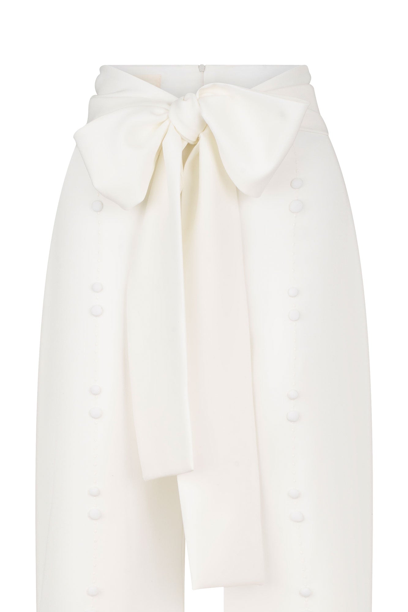 Pantalón Alto Bota 40 PP Tira Ivory