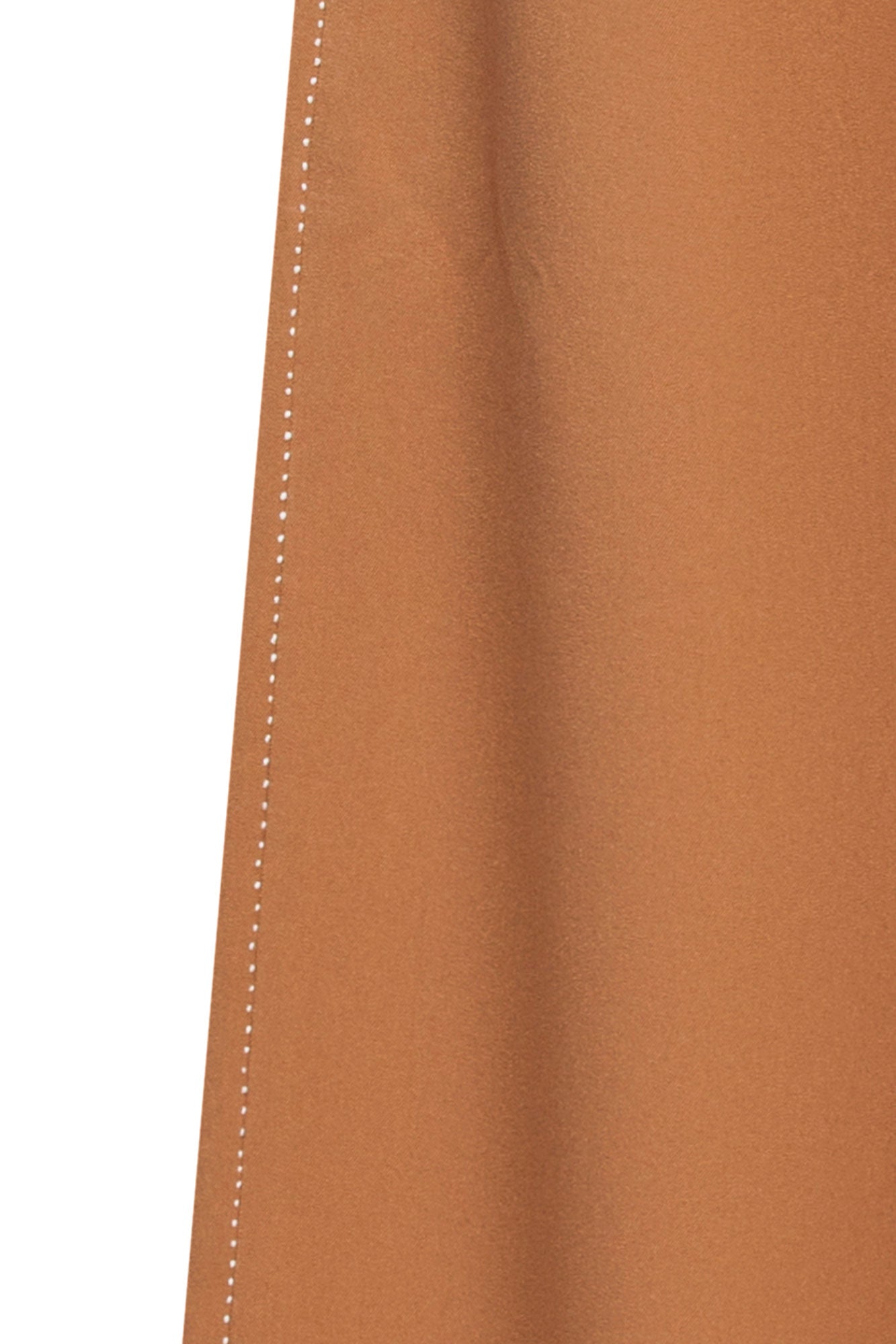 Camel Tailored Wide-Leg Pants