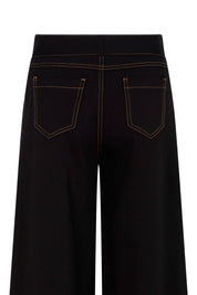 Black Ultra-Wide-Leg