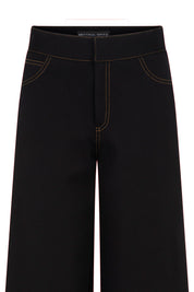 Black Ultra-Wide-Leg