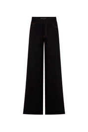 Black Ultra-Wide-Leg