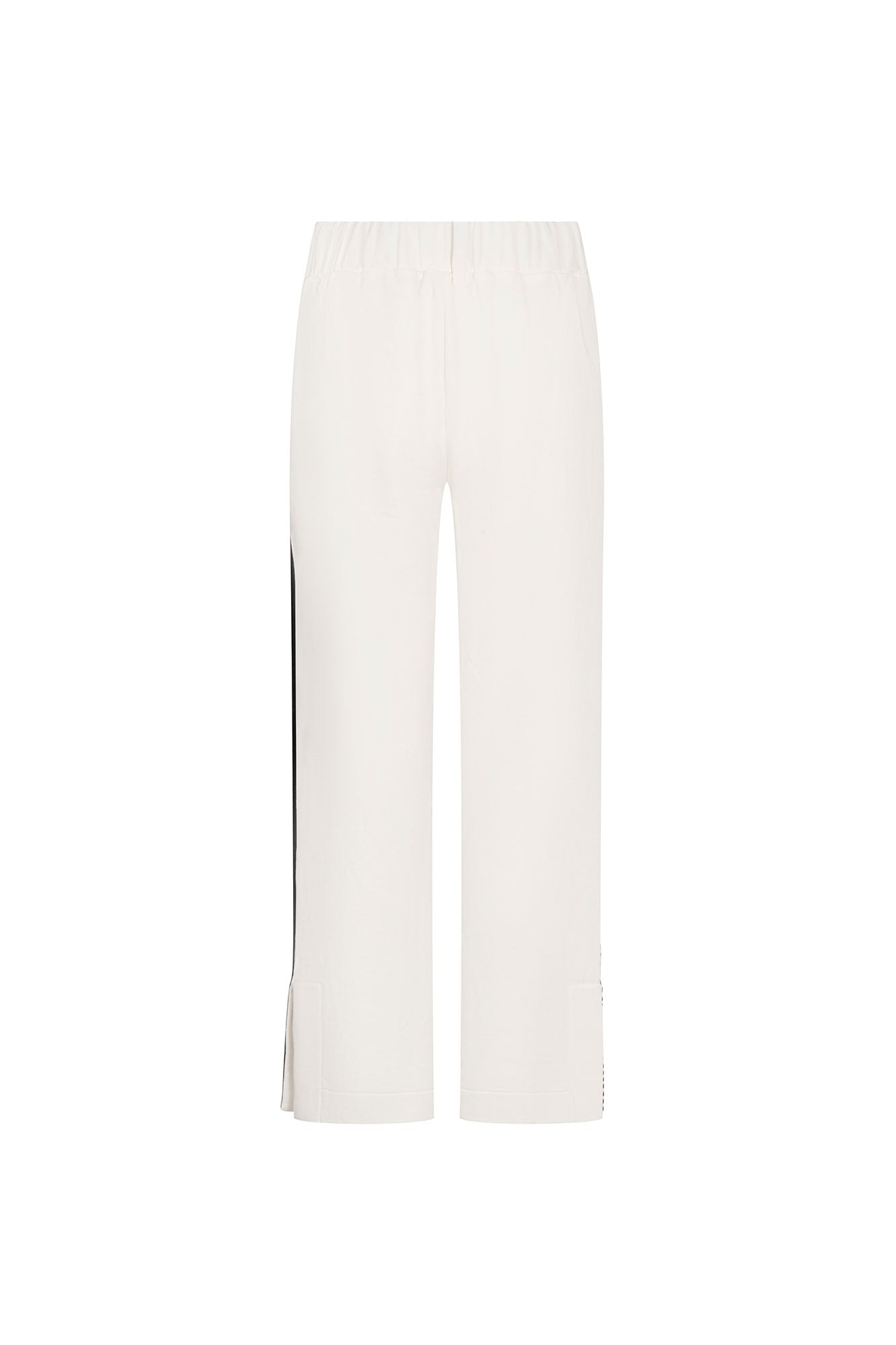 Pantalón Jogging Cinta Pespunte Nácar