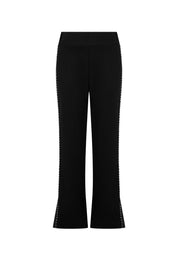 Pantalón Jogging Cinta Pespunte Negro