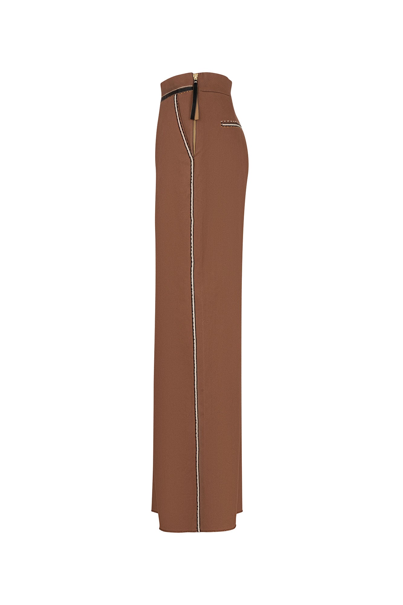 Pantalón Milo Largo Ancho Chocolate
