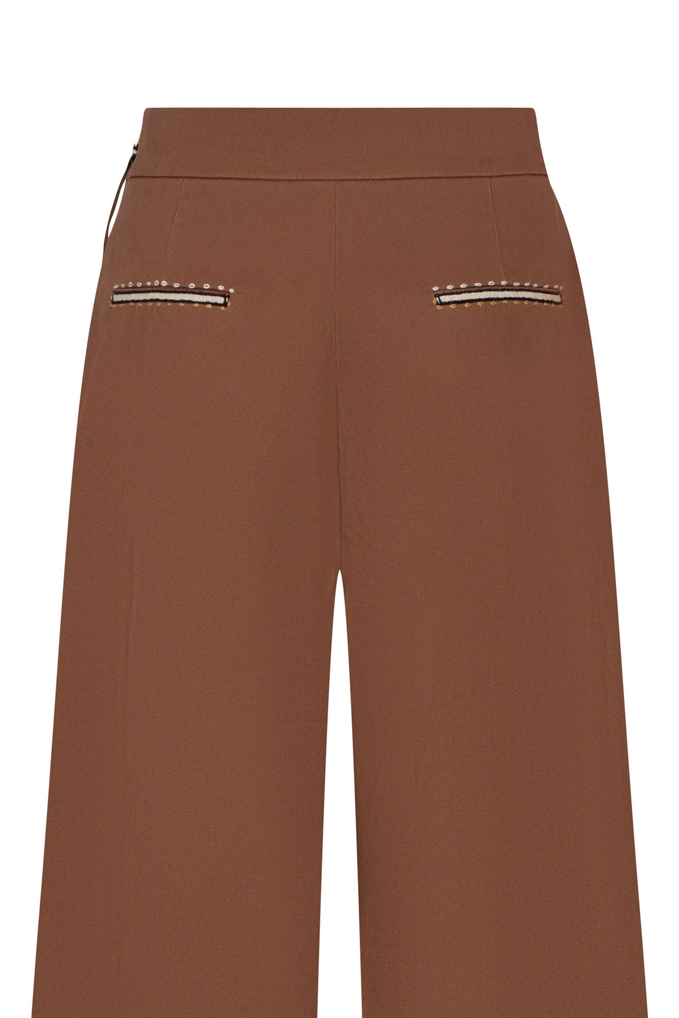Pantalón Milo Largo Ancho Chocolate