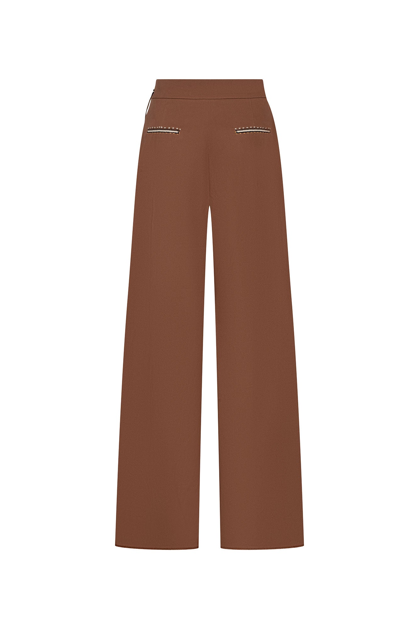 Pantalón Milo Largo Ancho Chocolate