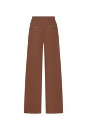 Pantalón Milo Largo Ancho Chocolate