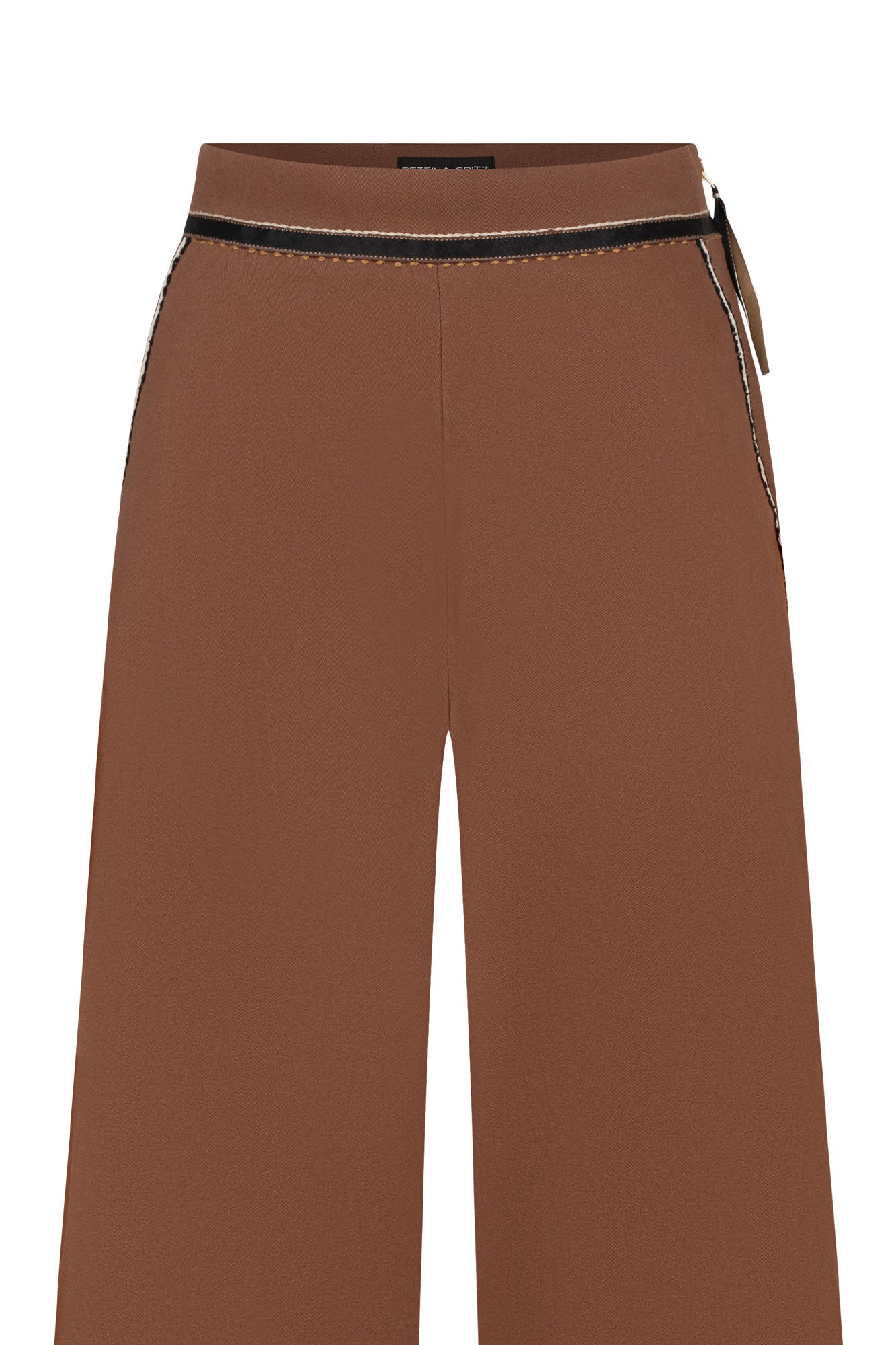 Pantalón Milo Largo Ancho Chocolate