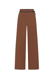 Pantalón Milo Largo Ancho Chocolate