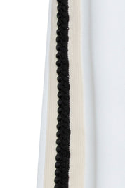 Milo Braid-Trim Trousers — Nacar