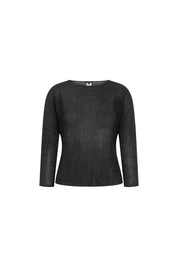 Dark Grey Raglan Sleeve Sweater