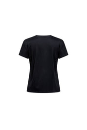The Azulejo — Embroidered Hummingbird Black T-shirt