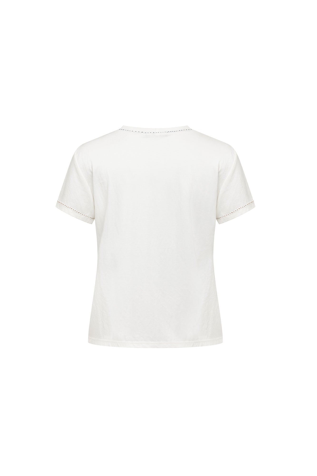T-Shirt Basic Binoculars — Ivory