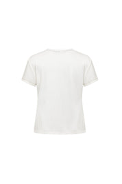 T-Shirt Basic Binoculars — Ivory