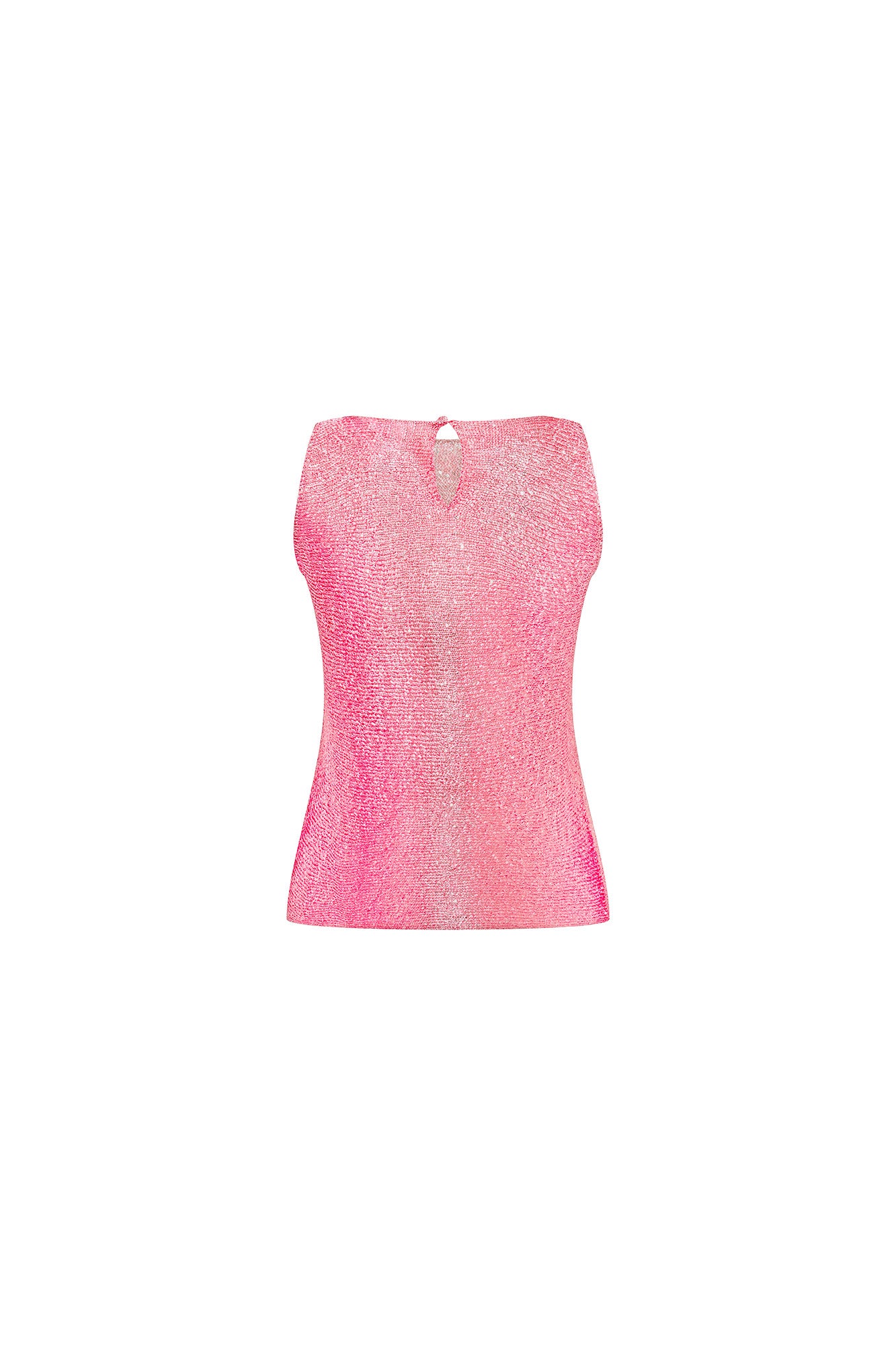 Petite Pink Sequin Top