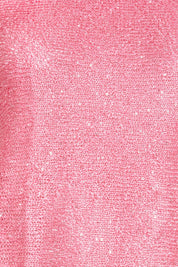 Petite Pink Sequin Top