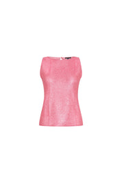 Petite Pink Sequin Top